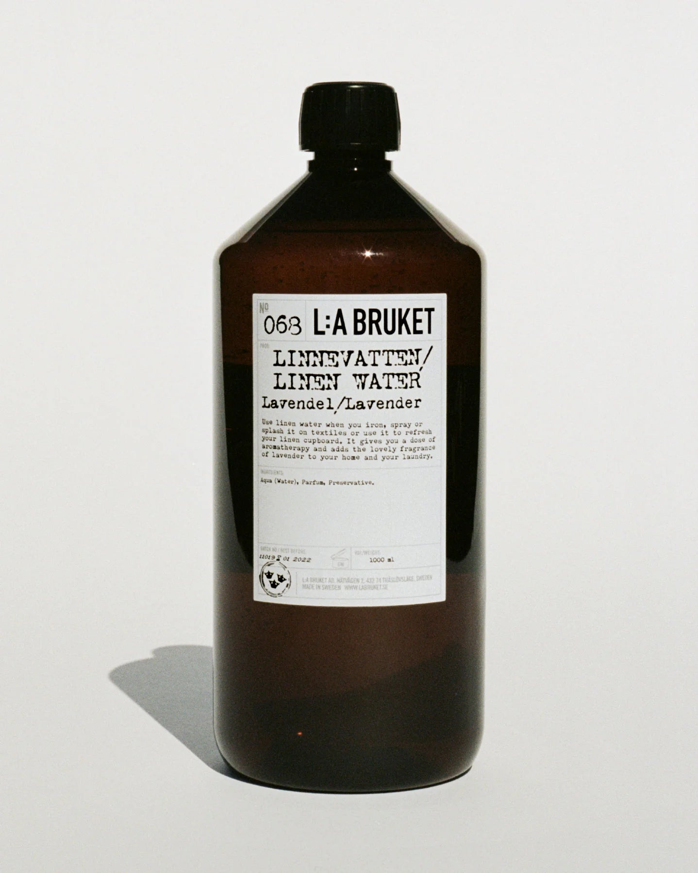 L:a Bruket - 068 Linen Water Lavander 1000ml