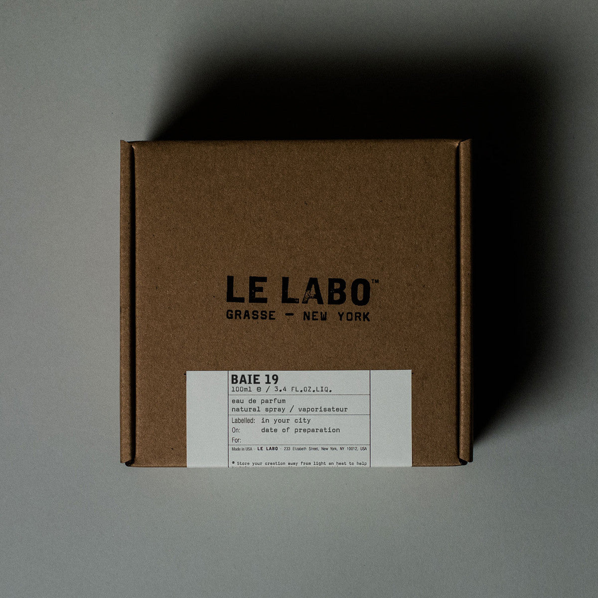 Le Labo - Baie 19 EDP